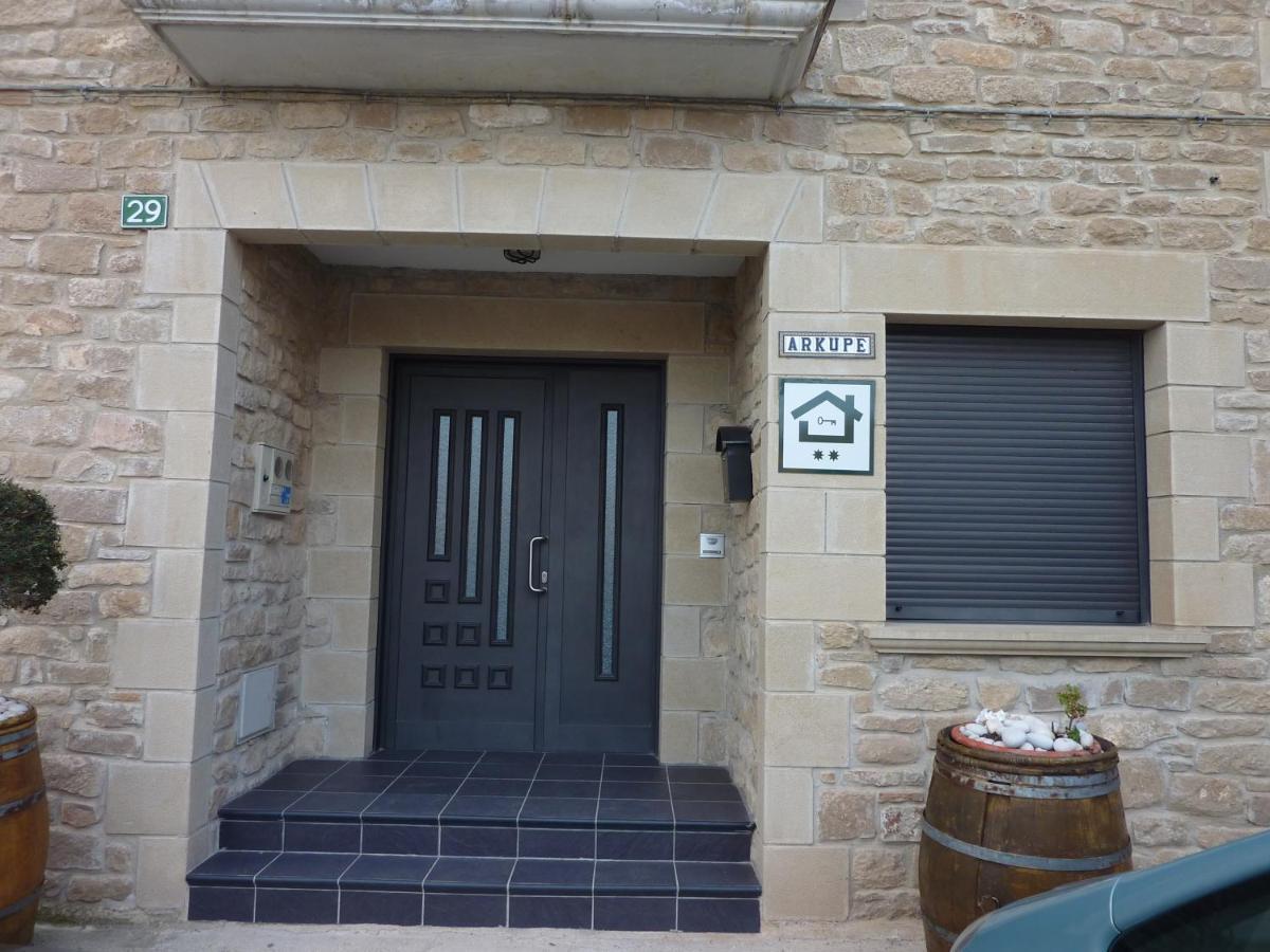 Arkupe Etxea Pension Arroniz Buitenkant foto